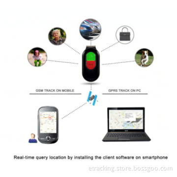 Lk106/Easy to Install on The Collar GPS Tracker Lk106, Waterproof GPS Tracker for Animal/Personal and Two Ways Calling